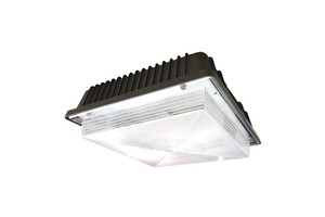 75 Watt Integrated Low Profile LED Ceiling Surface Mount Canopy light