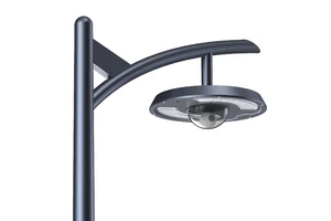 Outdoor Waterproof LED Solar Garden Lights with Remote Control IP65 Rating Aluminum Lamp Body
