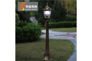 Hot Sale Antique Outdoor Street Lamp 50w Garden Lamp Post Classic Garden Light Street Lighting Outdoor