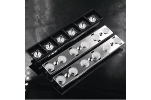 Optical Reflector Lighting Accessories Series With Cover Round Plastic Light Reflector Linear Reflector