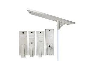 High Lumen IP66 Waterproof Aluminum SKD 30W 40W 50W 60W 80W 100W 120W 130W 200W Integrated All in One Solar Street Light