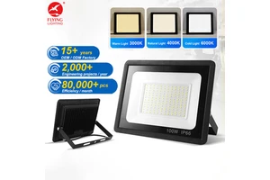 100W 200Watt Multi Color Aluminum Alloy LED Flood Light IP66 Waterproof for Garden Outdoor Use with High CRI 95 Remote Control