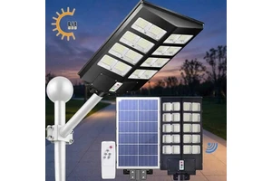 High Solar Power Outdoor Parking Lot Light IP65 SMD 600W 800W 1000W Commercial LED Solar Street Light 400w Saving Spotlight