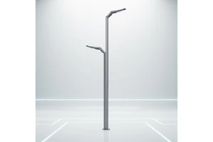 90W IP66 LED Street Lighting Lamp with 6m/9m/10m/12m Poles Aluminum Alloy 3-Year Warranty CRI 70 50,000 Hours Lifespan