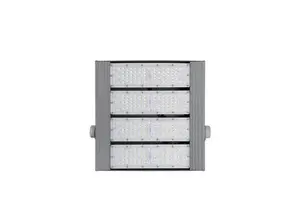 5-Year IP66 IK10 500W 3030 SMD LED Floodlight High Lumen 30 Beam Angle 2700-7000K Color Temp Ra70 Remote Control Aluminum