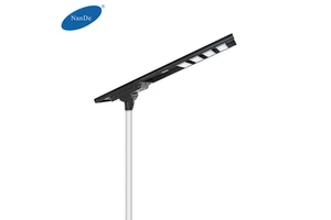NanDe China Products Waterproof Ip65 Outdoor Streetlight 80watt Integrated All In One Solar Led Street Lamp