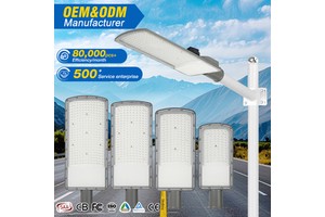Parking Lot Lighting Outdoor Waterproof Ip66 StreetLight Road Light 50w 100w 150w 200w Led Street Light