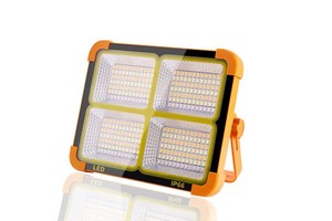 Factory Price Portable LED Floodlight Camping Warehouse IP65 100W 300W Solar Flood Light Outdoor