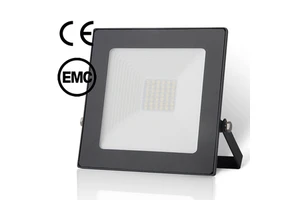 Outdoor Venue Street Lights IP65 Waterproof High Power LED Floodlights 120 Beam Angle 4000K Color Temp High CRI 80 1-Year