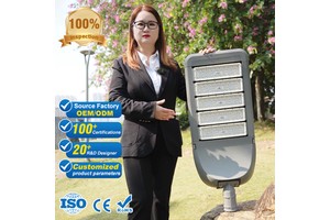 Highway Road Streetlight Outdoor Ip66 Waterproof Aluminum 100w 150w 200w 250w 300w Project Led Street Light