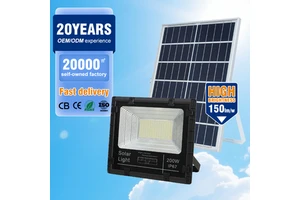 Stable Lighting Outdoor Waterproof IP67 Lamp 40W 60W 120W 200W 300W 400W 500W 1000W Aluminum Solar Flood Light