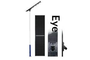 IP65 Solar Street Lamp Outdoor Road Lighting Human Body Induction Strong Light Aluminum Alloy