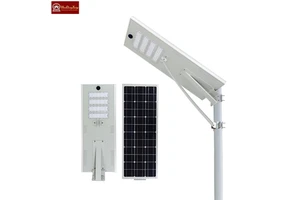 Public Scout Double Sided LED Solar Street Light Lamp 20W to 300W IP65 Solar Energy with SMD Chip for Garden Application
