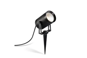 Modern 9W Cob Lighting Black Aluminum Spot Light Outdoor Flood Light