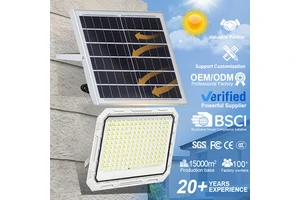 Lens Bright 100W 200W 300W 400W LED Waterproof Home Lighting Outdoor Garden Light Solar Lighting Flood Light Solar Street Light