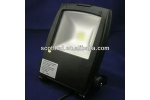 black casing integration 20w led flood light