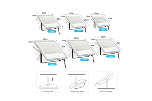 Outdoor Portable 50W to 400W LED Worklight Lamp Motion Sensor DOB Field Rotating Spot Rated Stadium Flood Light with IP65 Rating