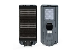 High Lumen AC Outdoor IP65 Waterproof 800W All In One Solar Road Street Light With LiFePO4 Battery For Garden & Landscape Use