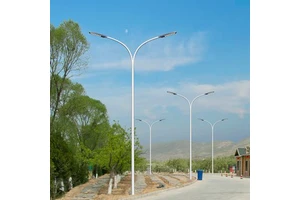 Wholesale Decorative Galvanized Steel Landscape Light Single Post Outdoor Resort Park Walkway Ornament Lamp