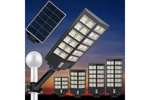Farolas Solares All in One Integrated 500w 1000w 2000w 3000w Solar Street Lamp With Remote Motion Sensor
