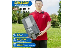 Outdoor Die Cast Aluminum Waterproof Ip66 60w 100w 180w 240w All in One Solar Street Light