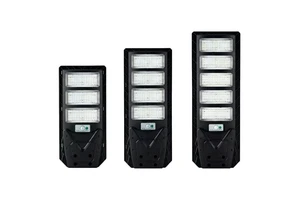 Factory Direct Sales ABS IP65 Solar Powered Street Lamp Street Light for Highway With Pole