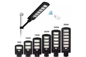 Wholesale Hot Sale All in One All Wattage Outdoor Led Ip65 Lamp Focos Solares Led Street Light