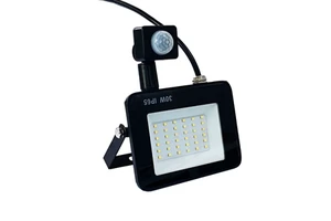 Floodlight with Sensor 30W 220-240V 90%real Power Power Factor0.9 Outdoor Fixtures IP44 Waterproof Factory Direct Sale