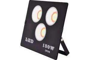 Professional Modern Design Outdoor Waterproof Spotlight Backyard Security Warehouse Ip66 Reflector 150w High Lumen Flood Light