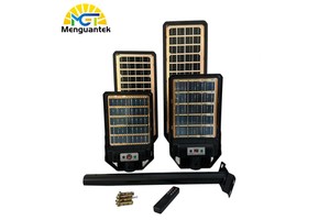 Utra Thin 400w 300w 200w 100w 50w Double Side Waterproof Home Led Solar Light All in One Led Solar Street Light Street Lamp