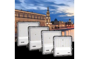 New IP65 Waterproof Outdoor Stadium Floodlight 30W 50W 100W 150W 200W Slim Led Flood Light