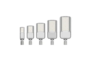 High Efficacy Slim LED Street Light IP65 Aluminum Alloy Body 30W 50W 100W AC Power Supply For Outdoor Lighting