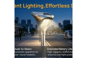 High Efficiency All in One Integrated Solar Street Light 60W Outdoor IP65 Waterproof LED Solar Road Lamp for Government Project