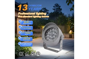 High Power Warm White COB Flood Light IP65 Waterproof Aluminum Housing High Brightness Outdoor Landscape Sports Lighting OEM ODM