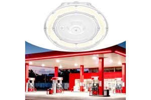 Petrol Station Led Canopy Light 14000LM Gas Station Lamp Warehouse 60w-100w Recessed Garages Led Canopy Light Ceiling Lights
