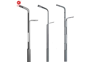 Hot Sale Outdoor AC Powered Waterproof IP65 LED Street Lights 30W-100W Lawn Courtyard Aluminum Garden Lamp