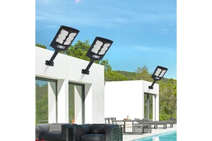 2025 New 300w Solar Street Lamp IP67 Waterproof Integrated Outdoor Lighting Radar Sensing Garden&Street Solar Street Light