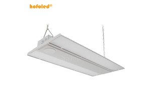 Hofoled Baylight Usa Stock 100W- 300W 3CCT&3WATT 2ft 4ft Canopy Warehouse Shop LED Workshop Panel Linear Lighting High Bay