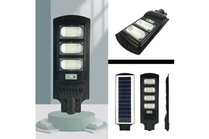 Motion Sensor Solar Street Light Solar Pole Light with Remote Control