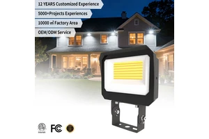 IP65 Waterproof Outdoor 80W 100W LED Flood Light ETL DLC Listde LED Flood Light With 5 Years Warranty
