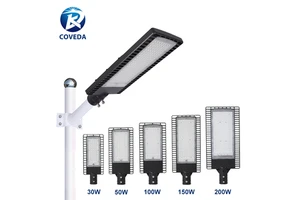 COVEDA Hot Selling IP66 Waterproof Outdoor Road Light Aluminum 50w 100w 150w 200w 250w 300w Led Street Lamp