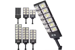 1200 Watt Solar Led Light Outdoor Powerful Outdo0r Solar Lamp 504 LED 3Mode Remote Control Waterproof Light Garden Street Lamp