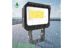 Outdoor Stadium LED Floodlight AC120-347V Waterproof IP65 80-60-40W 3CCT Adjustable with DLC SMD Chip