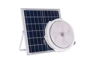 Rts Indoor Solar Ceiling Lamp Remote Control 200w 60W Solar Bulb Light with Remote Control Outdoor IP66 Garden Lighting Lamp