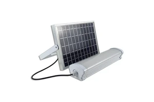 Outdoor Garden Solar Tri-Proof Light IP67 Waterproof LED Linear Tube Lights 30W 60W 90W 120W Solar Flood Lights