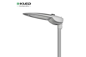 KLED Lighting Street Lamp IP66 150W AC Outdoor LED Light Die Casting Aluminum Body 5-Year Warranty Dimmable High CRI 70-80