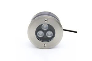 Outdoor Cast Aluminum Ip67 Waterproof Single Color LED Ground Buried Lamp for Landscape Lighting in Garden or Deck Indoor Use