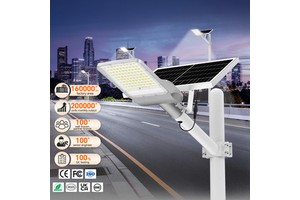 SUNDE Private Molds Split Solar Street Light OEM Streetlight Waterproof Aluminum Outdoor 60AH 500W Smart LED Solar Street Light