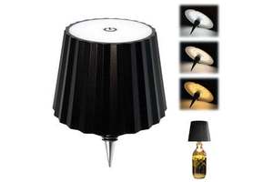 USB Rechargeable LED Wine Bottle Lamp Modern Design Detachable ABS Desk Lamp Metal for Coffee Shop Bar Home Atmosphere Decor