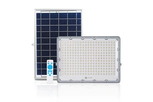 HESHI High Lumen Long Working Time Dusk to Dawn Floodlight Outdoor Smd 50w 100w 200w 300w 400w Solar Reflector Flood Light
